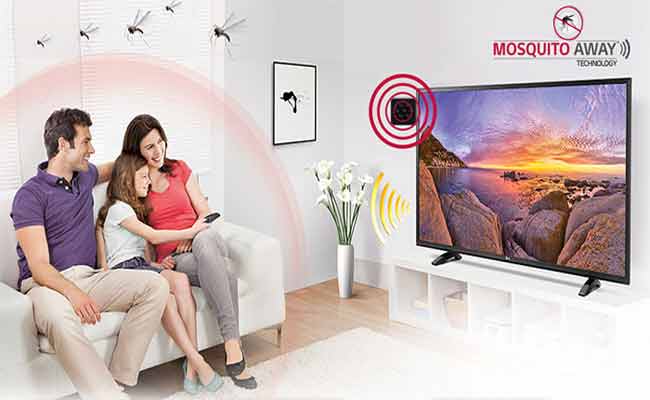 LG تخترع شاشة تلفاز مضادة للباعوظ