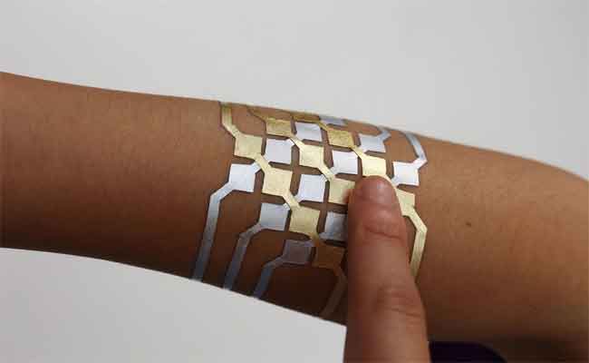Duoskin : أوشام مؤقتة متصلة ذهبية