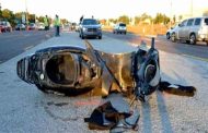 حادثة سير مميتة أدت لمصرع شخصين و إصابة ثالث بعد انحراف دراجة نارية ببوسماعيل