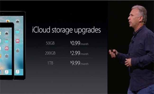 iCloud: 2 To من مساحة التخزين مقابل 19,99 يورو