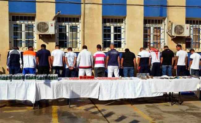 إحالة جماعة أشرار متكونة من 14 متهما أمام وكيل الجمهورية بمحكمة زرالدة للنظر في أفعالها الإجرامية