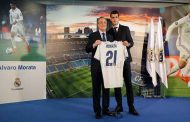 ريال مدريد يقدم موراتا للصحافة الاسبانية