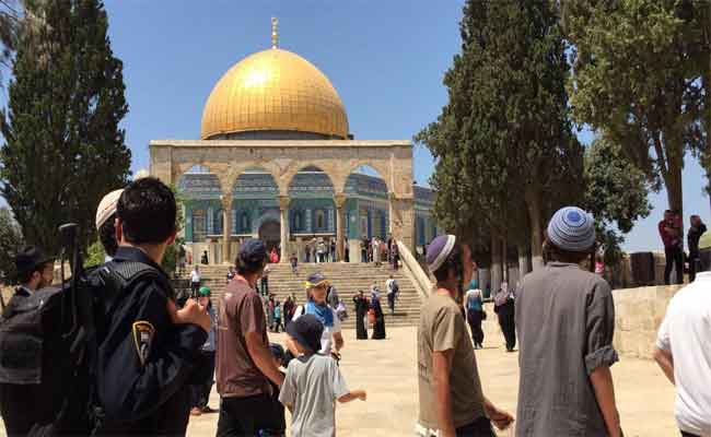 اقتحام جديد من طرف اليهود للمسجد الأقصى