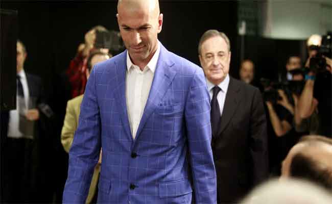 خلاف بين زيدان وبيريز في ريال مدريد