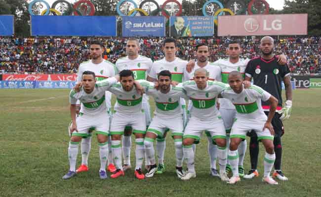 المنتخب الجزائري في المستوى الأول قاريا