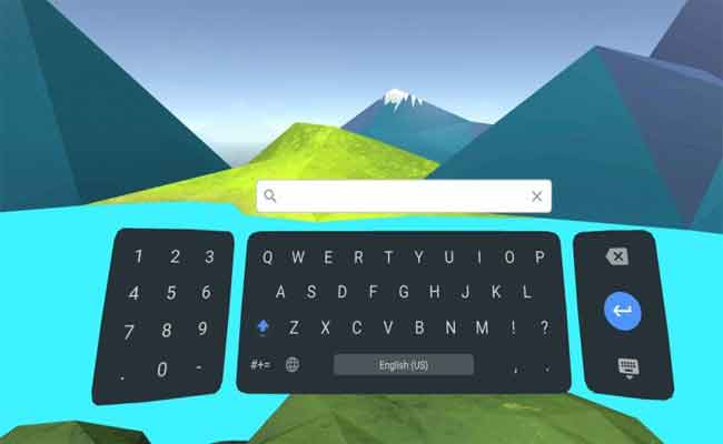 جوجل تكشف عن لوحة مفاتيح افتراضية Daydream