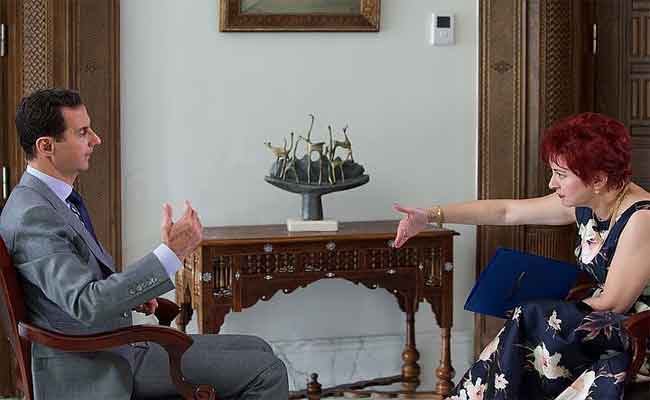 مفاجأة .. الصحفية التي أجرت المقابلة مع الأسد