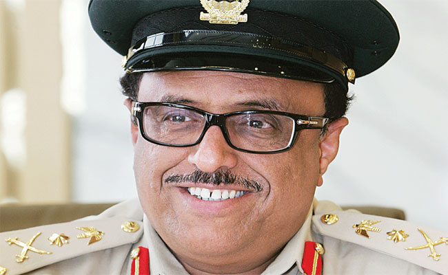 ردة فعل غريبة من ضاحي خلفان