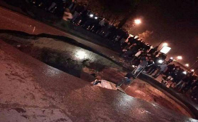 في آخر حصيلة لمصالح الحماية المدنية: جرح 14 شخصا في حادث انهيار لطريق بن عكنون- زرالدة