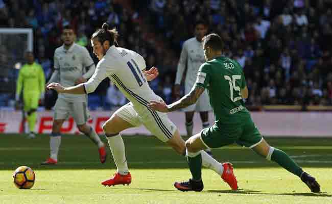 بيل يقود ريال مدريد لاكتساح ليغانيس