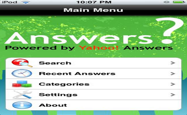 الخدمة Yahoo Answers متوفرة الآن كتطبيق على نظام iOS