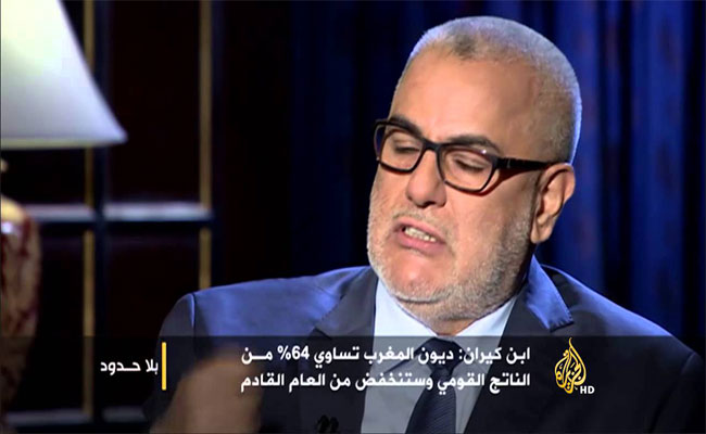 بنكيران يتصدر استفتاء
