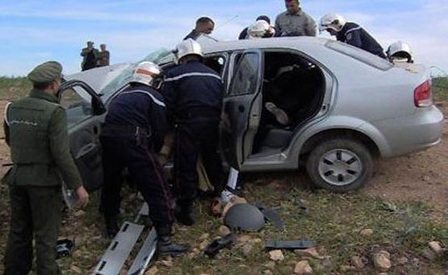 حادث مرور بمسعد يسفر عن مقتل 4 أشخاص و إصابة اثنان آخران بجروح خطيرة