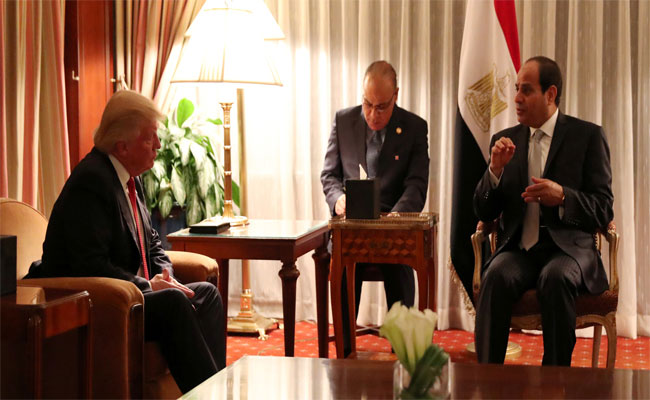 السيسي يطلب الإدارة الأمريكية الجديدة من الرفع من