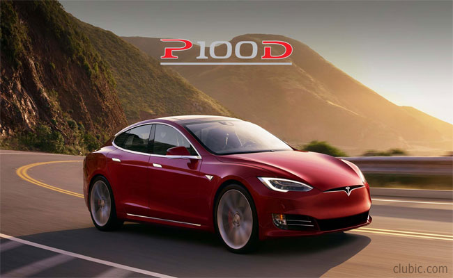 نموذج تسلا S P100D : سرعة 100 كلم خلال 2.1 ثانية