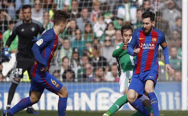 برشلونة يتعثر امام ريال بيتيس