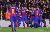 ميسي يقود برشلونة إلى دور الربع