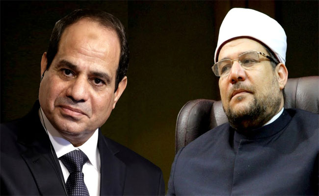 غريب .. الرئيس المصري يراجع خطب الجمعة للخمس سنوات القادمة