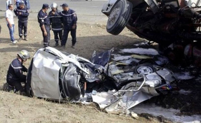 حصيلة صادمة : مقتل 23 شخصا و إصابة 820 آخرين بجروح جراء 872 حادث مروري في ظرف أسبوع