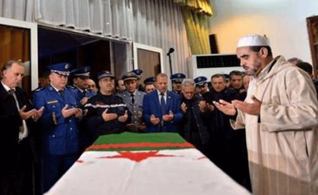 جثمان الفقيد بختي بلعايب إلى مثواه الأخير بمقبرة الشرافة