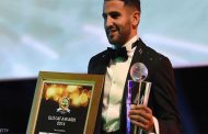 رياض محرز يتوج كأفضل لاعب في افريقيا
