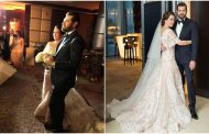 كندة علوش وعمرو يوسف يحتفلان بزفافهما للمرة الثانية بحضور أهل الفن