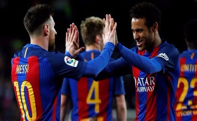 برشلونة يسحق فالنسيا ويحقق رقما جديدا
