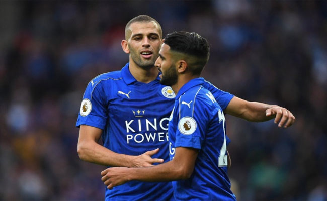 محرز وسليماني في ربع دوري الأبطال