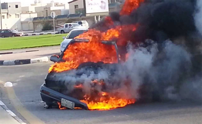 مقتل طفلين من نفس العائلة تفحما داخل سيارة ببسكرة