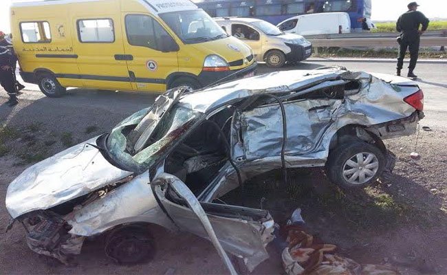 مصرع 5 أشخاص و إصابة 225 آخرين في 208 حادث مرور