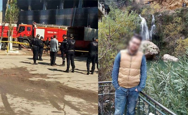 انفجار قارورة غاز يتسبب في مقتل حارس في حريق بمركز تجاري بوهران