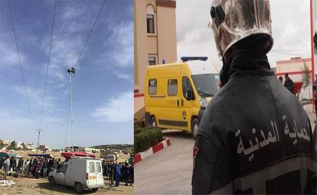 صعقة كهربائية تتسبب في مقتل شخص تفحما و إصابة اثنان آخران بحروق متفاوتة الخطورة بولاية بسكرة