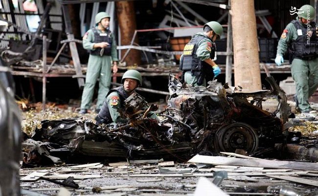 50 جريحا بينهم أطفال في تفجير سيارة مفخخة في جنوب تايلاند