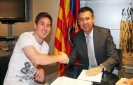 ميسي برشلوني حتى 2022