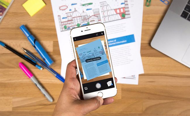 حول الوثائق المادية لملفات PDF مع أدوبي سكان