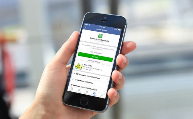 الفيسبوك تقوم بتحديث خدمتها Safety check