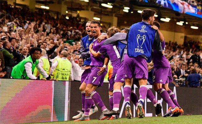 ريال مدريد يفوز بكأس دوري الأبطال