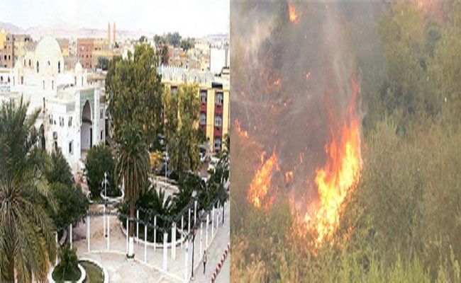 هزة أرضية تضرب بسكرة و 3 حرائق مهولة بسكيكدة