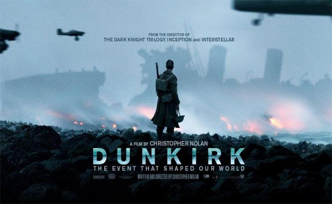 يتربع على قائمة شباك التذاكر العالمي في أسبوعه الأول Dunkirk فيلم
