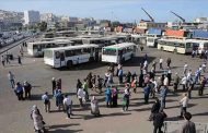 على إثر دخول حافلات جديدة 