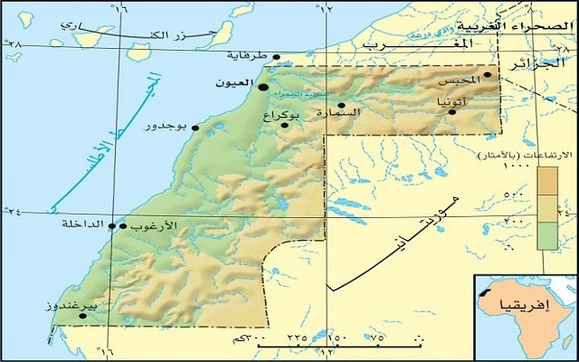 بسبب الصراع بين المغرب جبهة البوليساريو المغرب يعتزم رسم حدوده الإقليمية البحرية