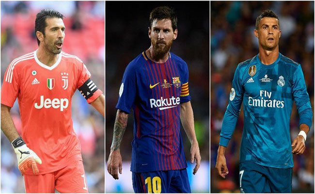 قائمة المرشحين لجائزة أفضل لاعب للفيفا