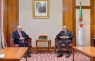 استقبال تبون للوزير البريطاني المكلف بالشرق الأوسط و افريقيا