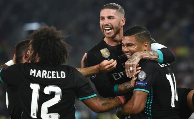 ريال مدريد يتوج بكأس السوبر