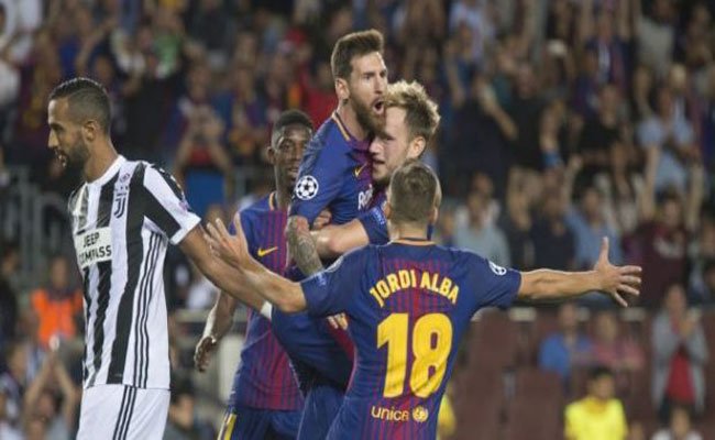 برشلونة يسحق يوفنتوس بثلاثية