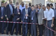 في إطار  المخطط الاستعجالي للتموين بالماء الصالح للشرب  لعنابة : نسيب يعطي انطلاق إنجاز ازدواجية  قناة تحويل المياه