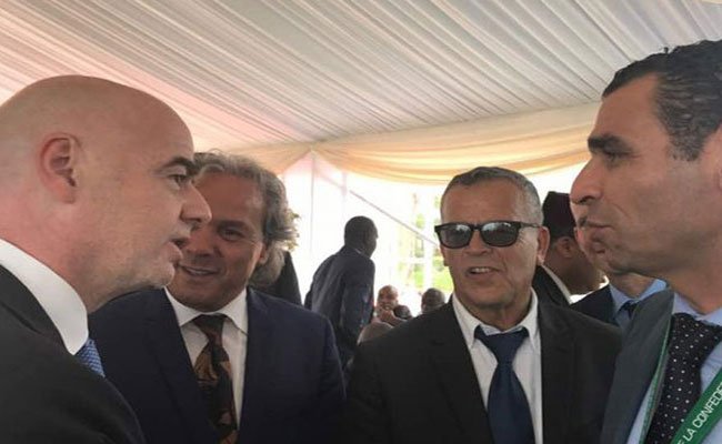 زطشي يلتقي برئيس الفيفا