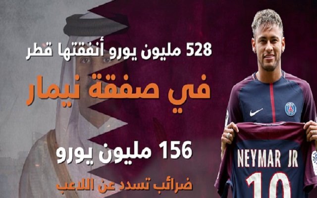 هذا ما يتقاضاه نيمار في ساعة