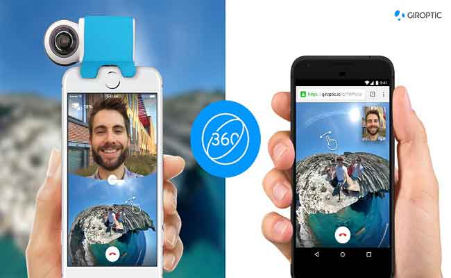 إجراء اتصال بتقنية 360 درجة هو الآن ممكن مع هذا الملحق!!!