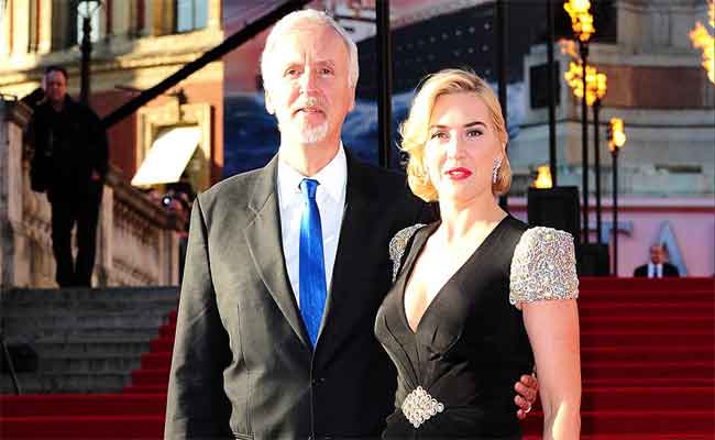 Kate winslet تجتمع مع جايمس كاميرون في